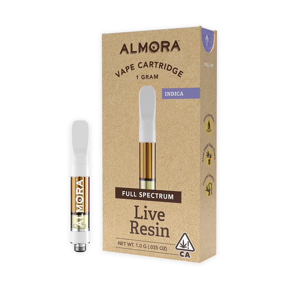 Photograph of product: CARAMEL CREAM LIVE RESIN CARTRIDGE [1 G]