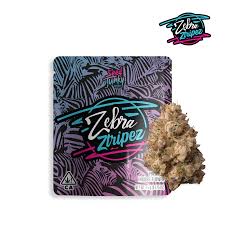 Photograph of product: Pre-Packed Flower | Zebra Ztripez | 3.5g | Seed Junky