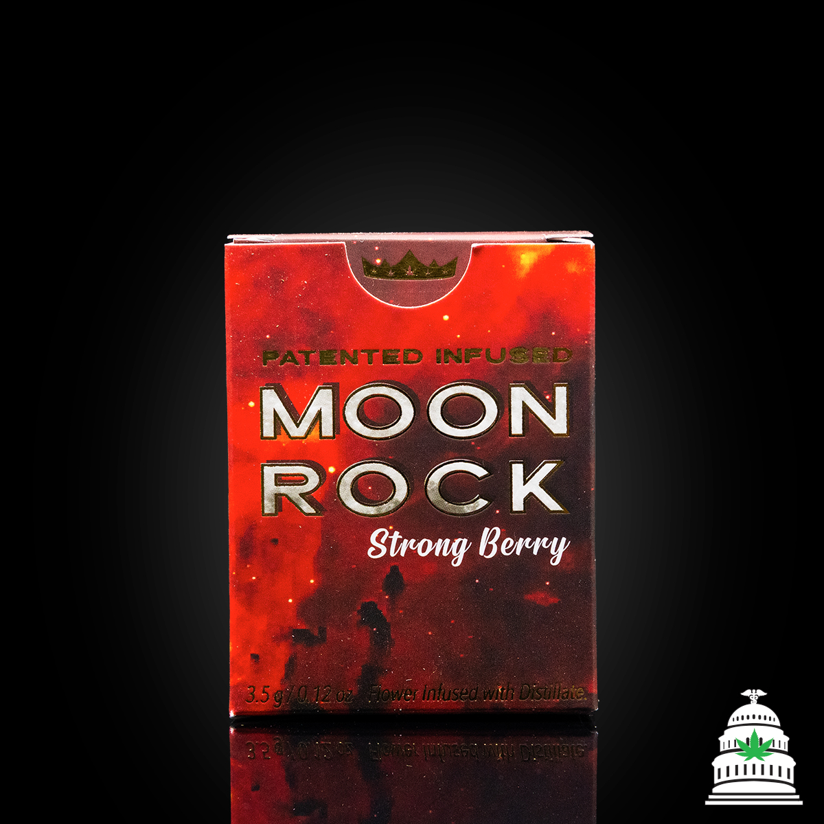Photograph of product: Strong Berry - Caviar Gold Moon Rocks - 3.5g