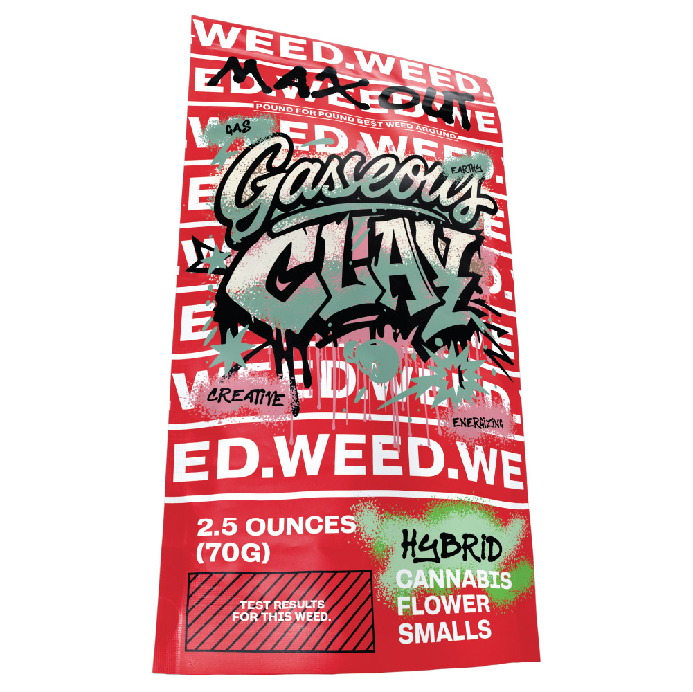 Photograph of product: Gaseous Clay | Premium Oui'd. | 2.5oz MAX OUT - 70.0g