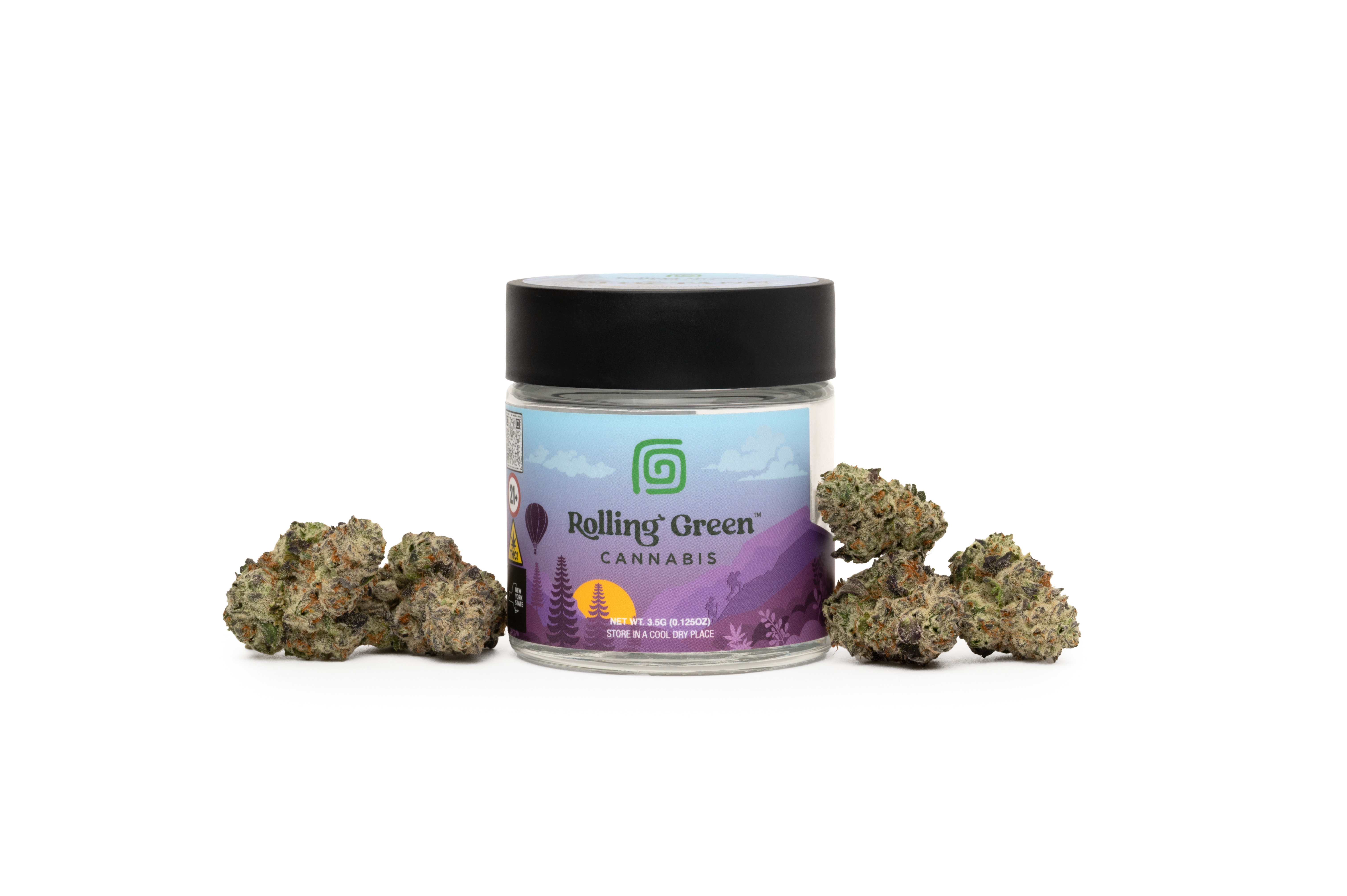 Photograph of product: Rolling Green | Goof Off | 3.5g (Premium Oui'd)