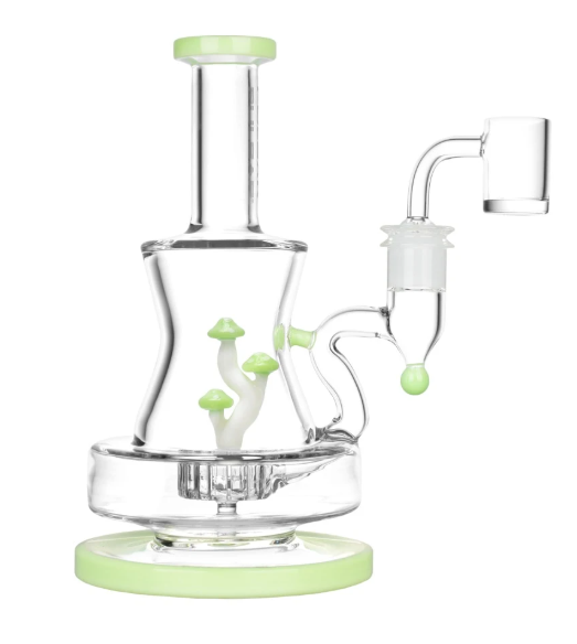 Photograph of product: Pulsar Shadow Lurking Shrooms Dab Rig | 7.25" | 14mm F