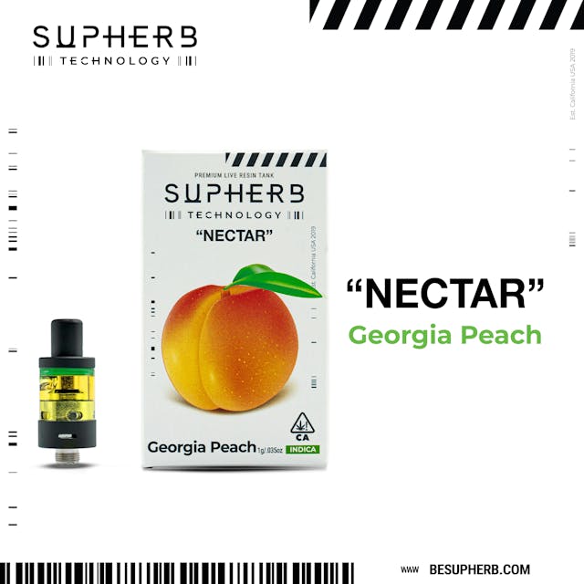 Photograph of product: Georgia Peach 1g Nectar - Oui'd - 