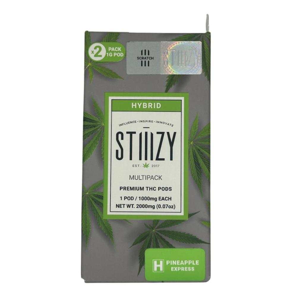 Photograph of product: Stiiizy Pineapple Express 1G Pod 2 Pack