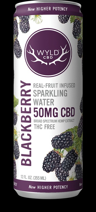 Photograph of product: Seltzer | Blackberry | CBD