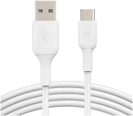 Photograph of product: 3ft White Usb c Cable - Fast Charger Sync Charging Cord