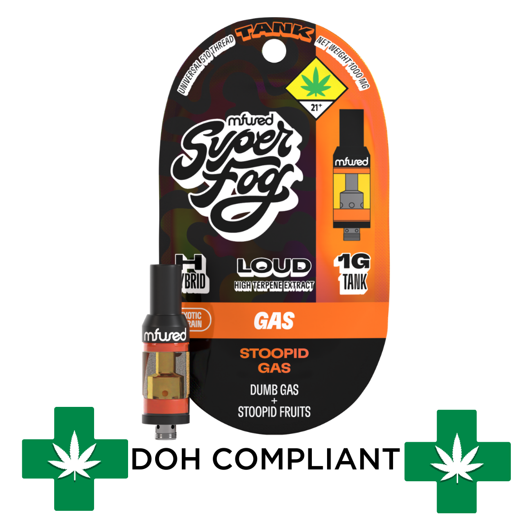 Photograph of product: DOH | Stoopid Gas Super Fog Loud Cartridge | 1g
