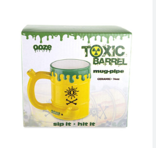 Photograph of product: Ooze | Mug Pipe | Toxic Barrel