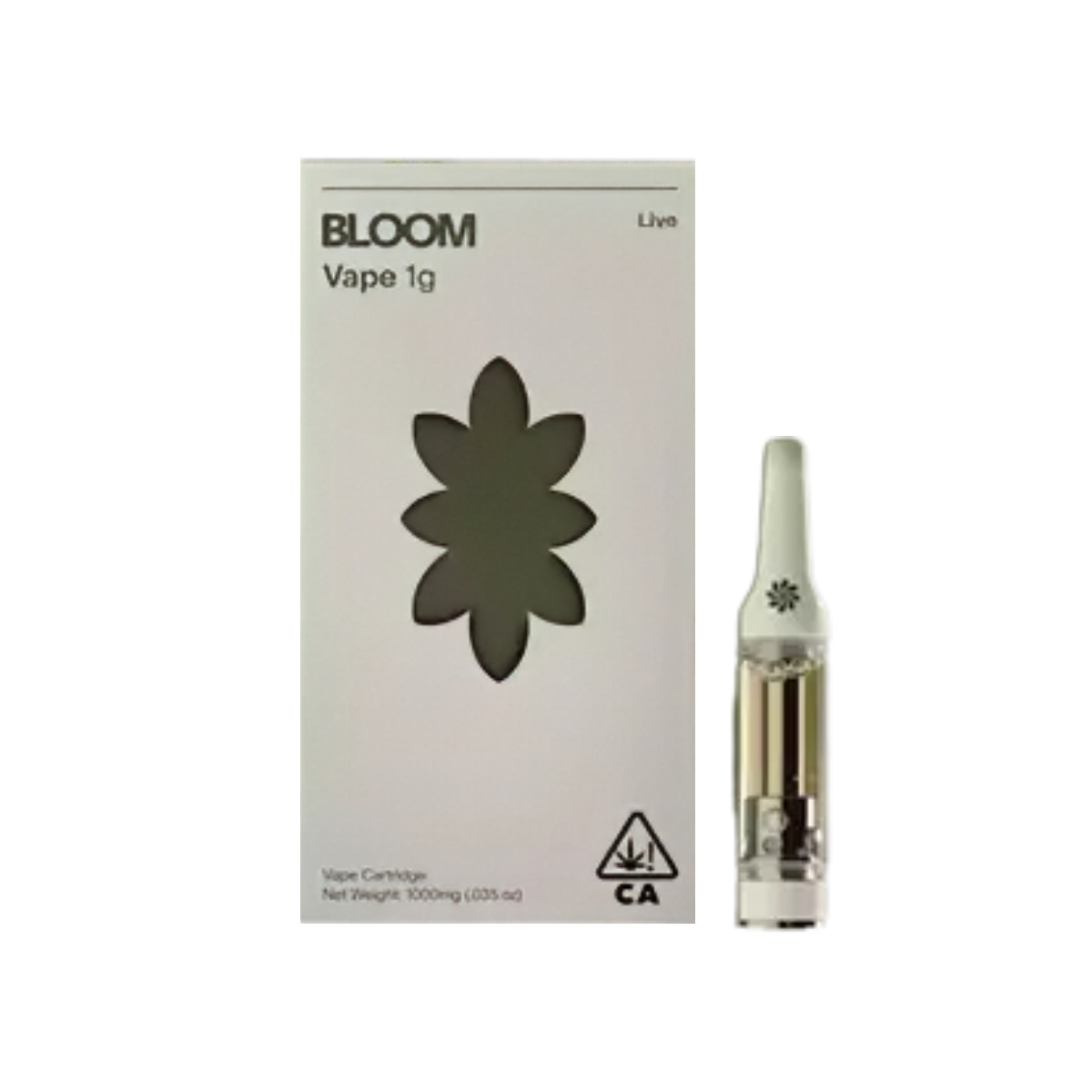 Photograph of product: SPACE FACE 1G LIVE RESIN CART