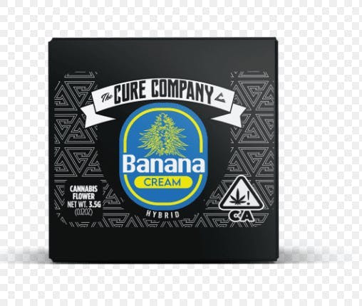 Photograph of product: The Cure Company - Banana Cream 3.5G - 3.5 grams