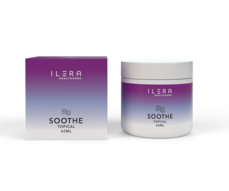 Photograph of product: Ilera SOOTHE 5:1 TH-oui:CBD Topical 60mL