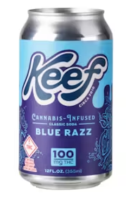 Photograph of product: (76719) 100mg Blue Razz Keef Xtreme Drink