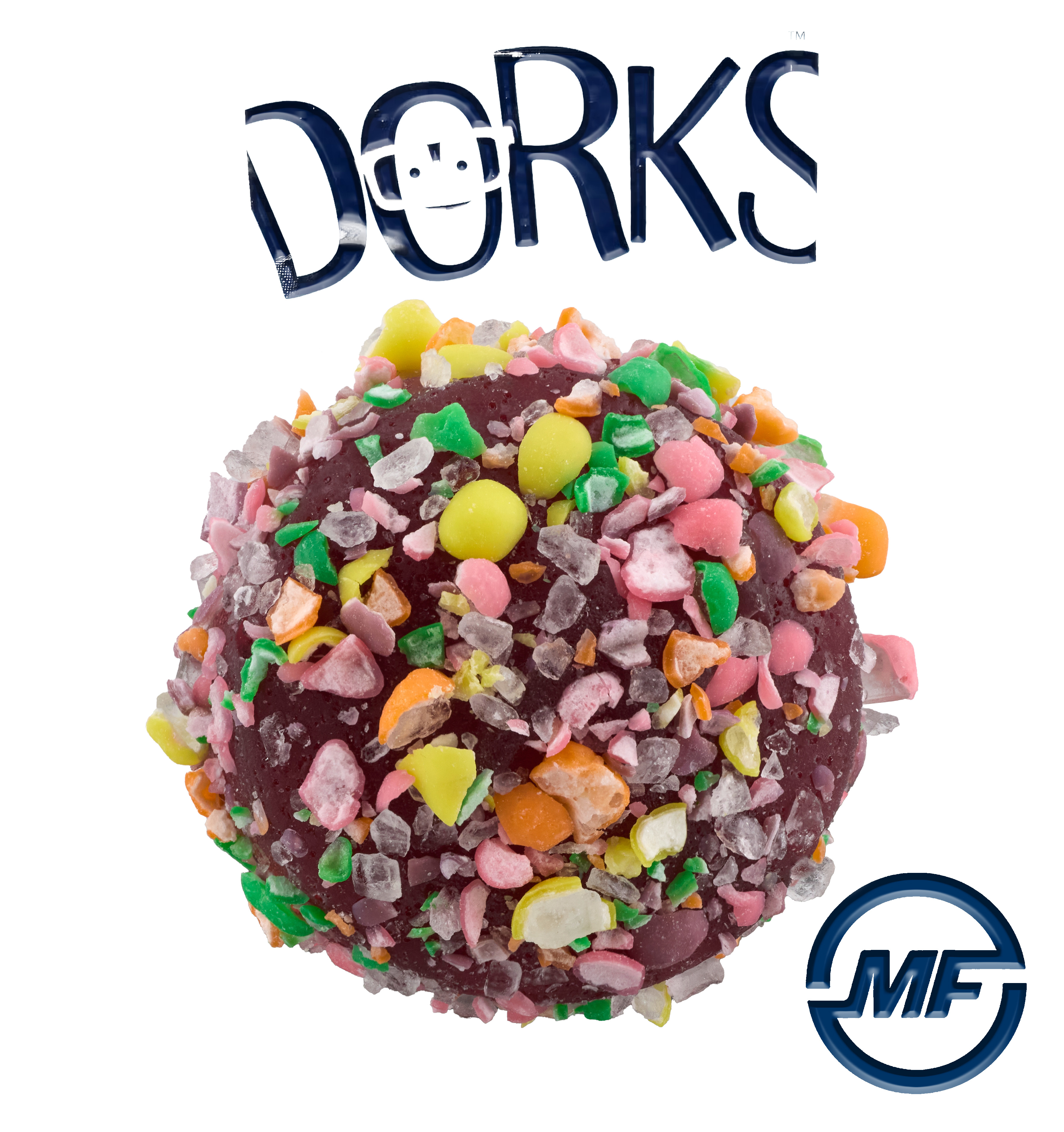 Photograph of product: Dorks | Brainiac Berry Cherry | Nerd Gummies | 200mg