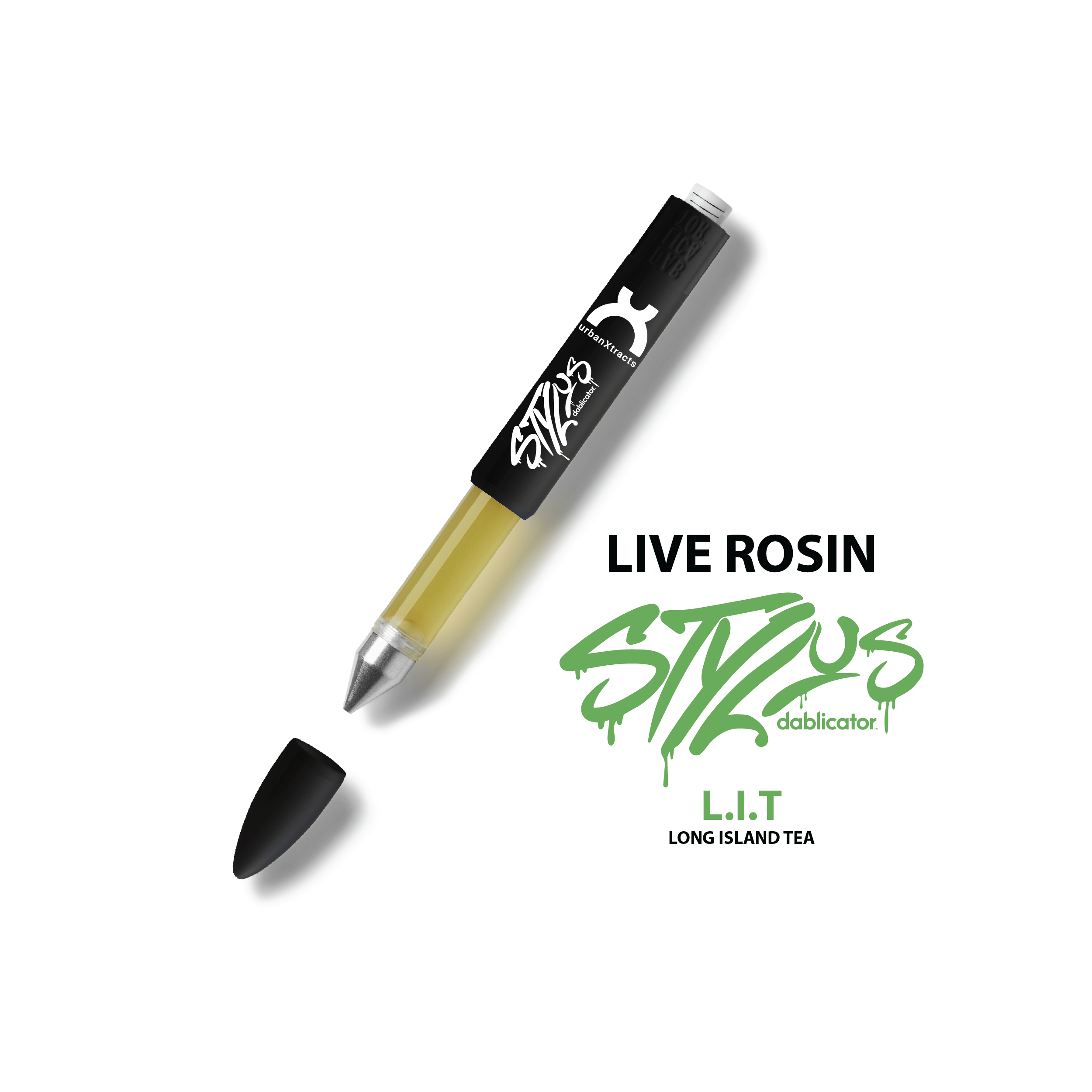 Photograph of product: UrbanXtracts | Dablicator | Long Island Tea | Live Rosin 1g