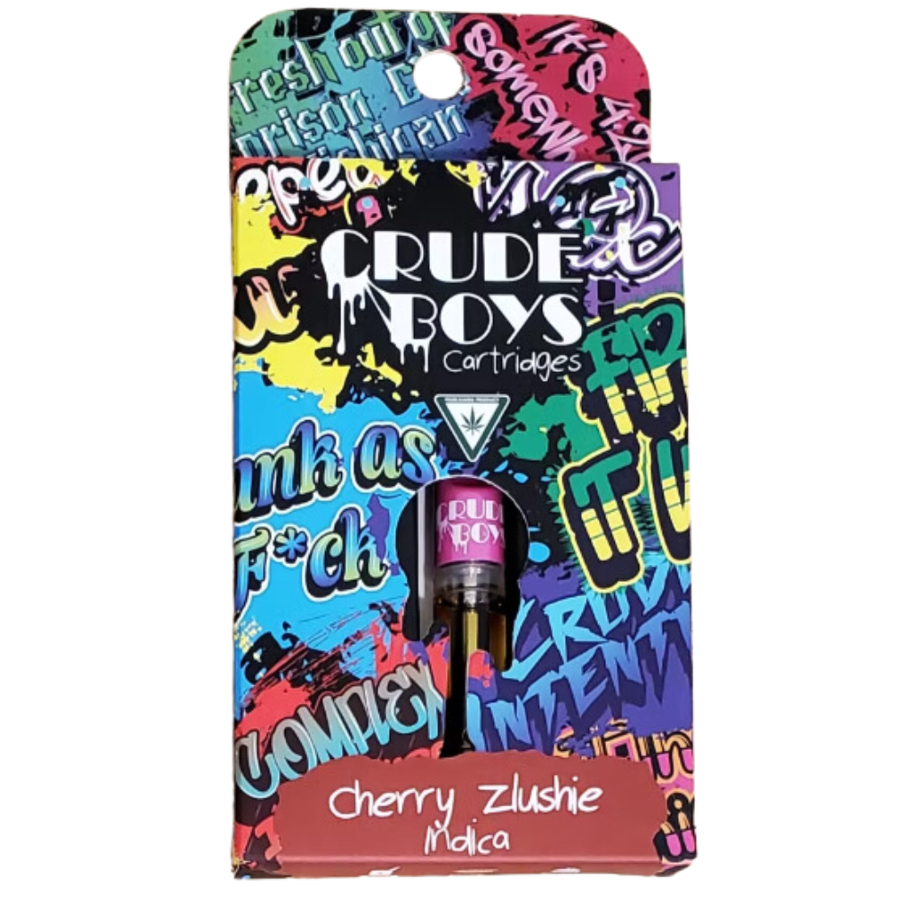 Photograph of product: Cartridge | Cherry Zlushie | 1g | Crude Boys