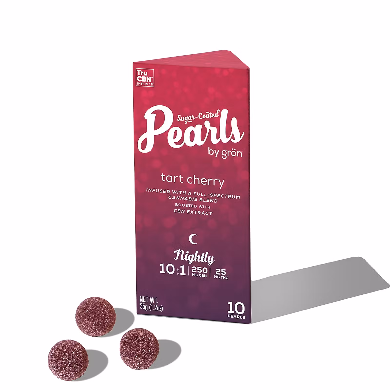 Photograph of product: Tart Cherry 10:1 - CBN:TH-oui Pearls - 25mg