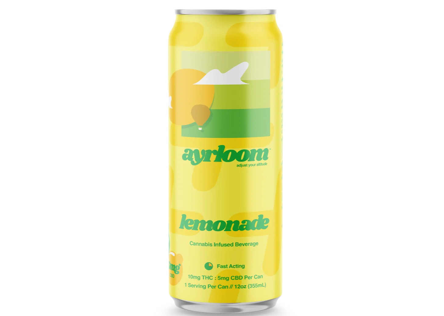 Photograph of product: Ayrloom | Infused Lemonade 2:1 TH-oui / CBD  | Single