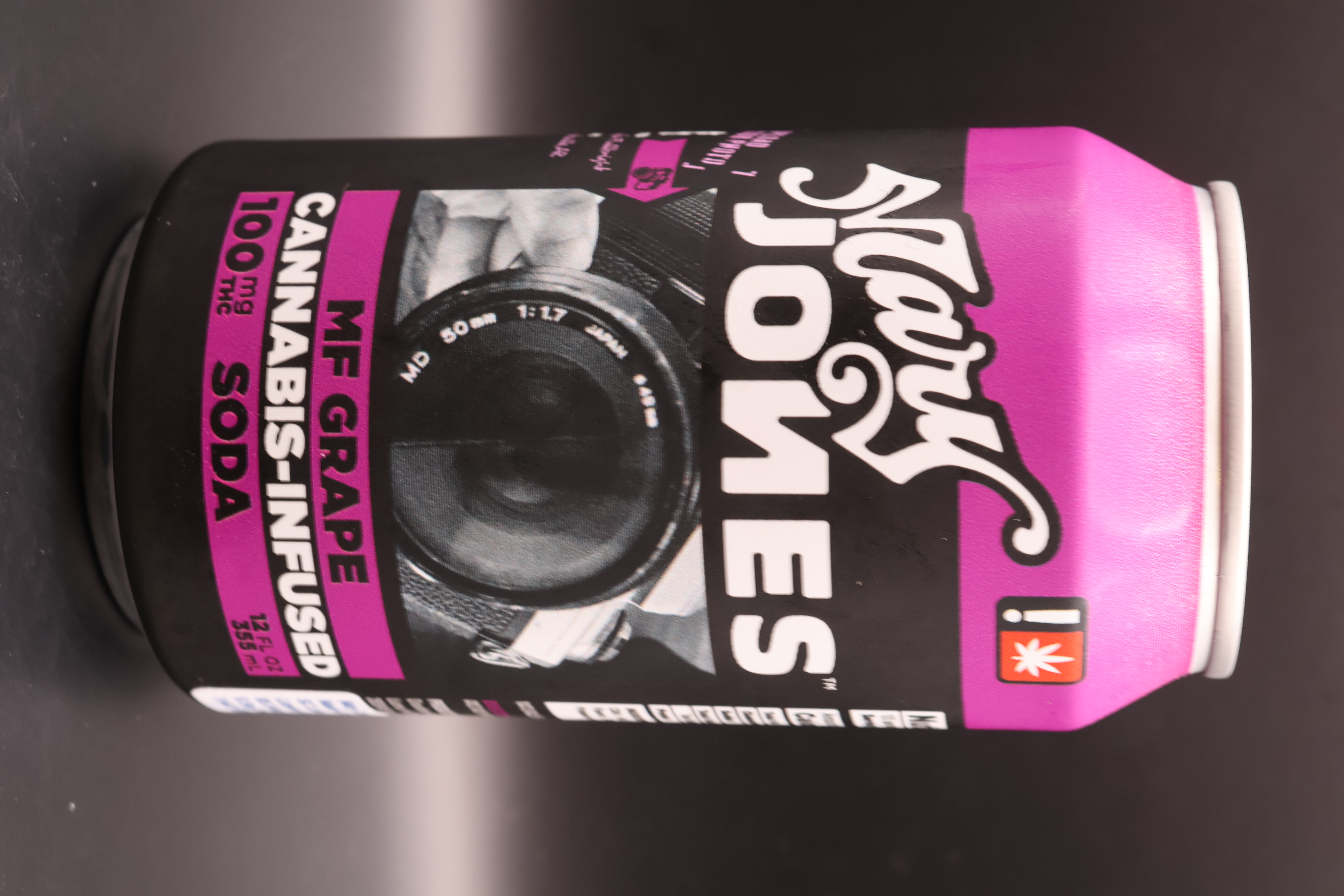 Photograph of product: MF Grape 100mg (Mary Jones Soda)