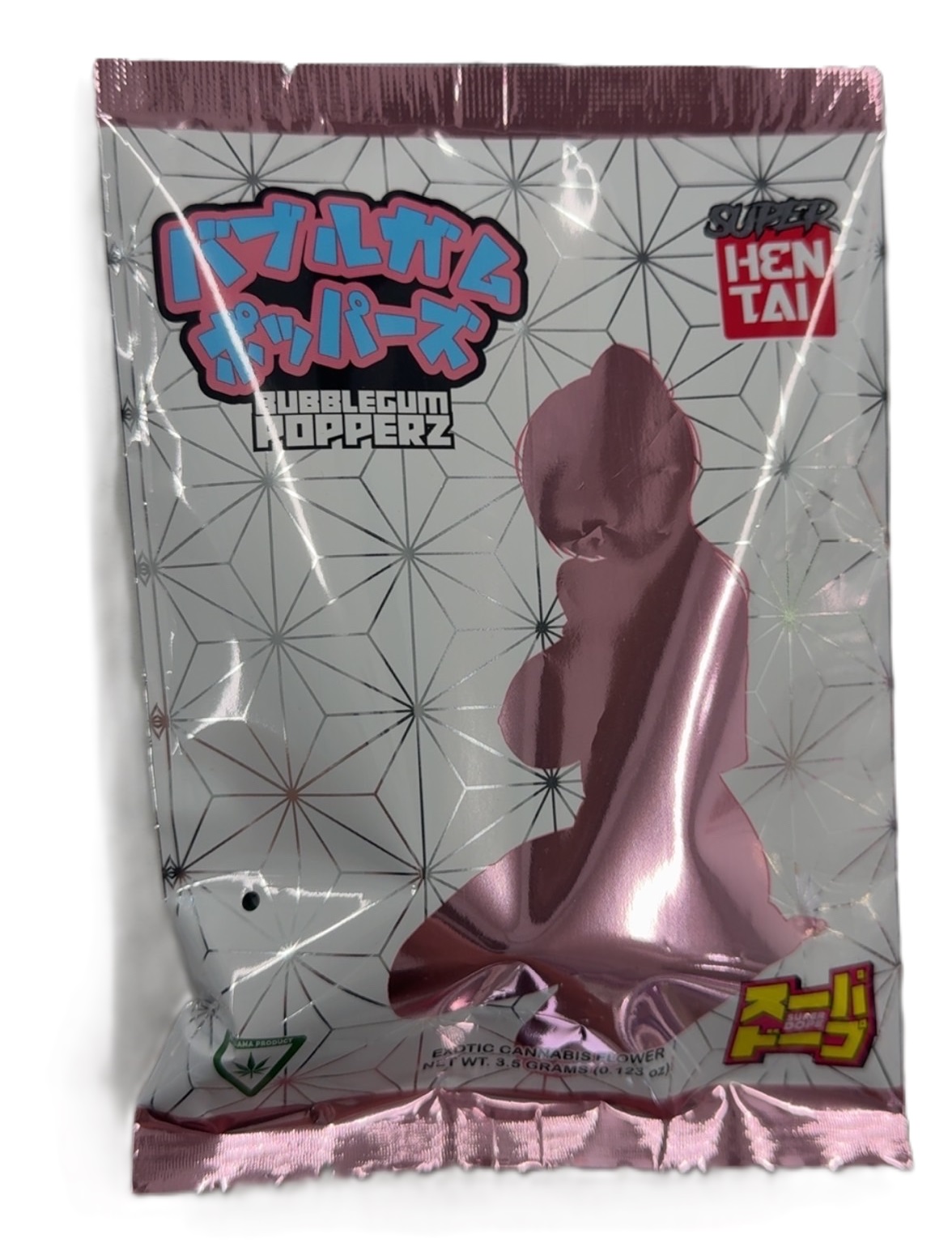 Photograph of Product: Fear of Boof Bubble Gum Popperz Pre-Packed 1/8th