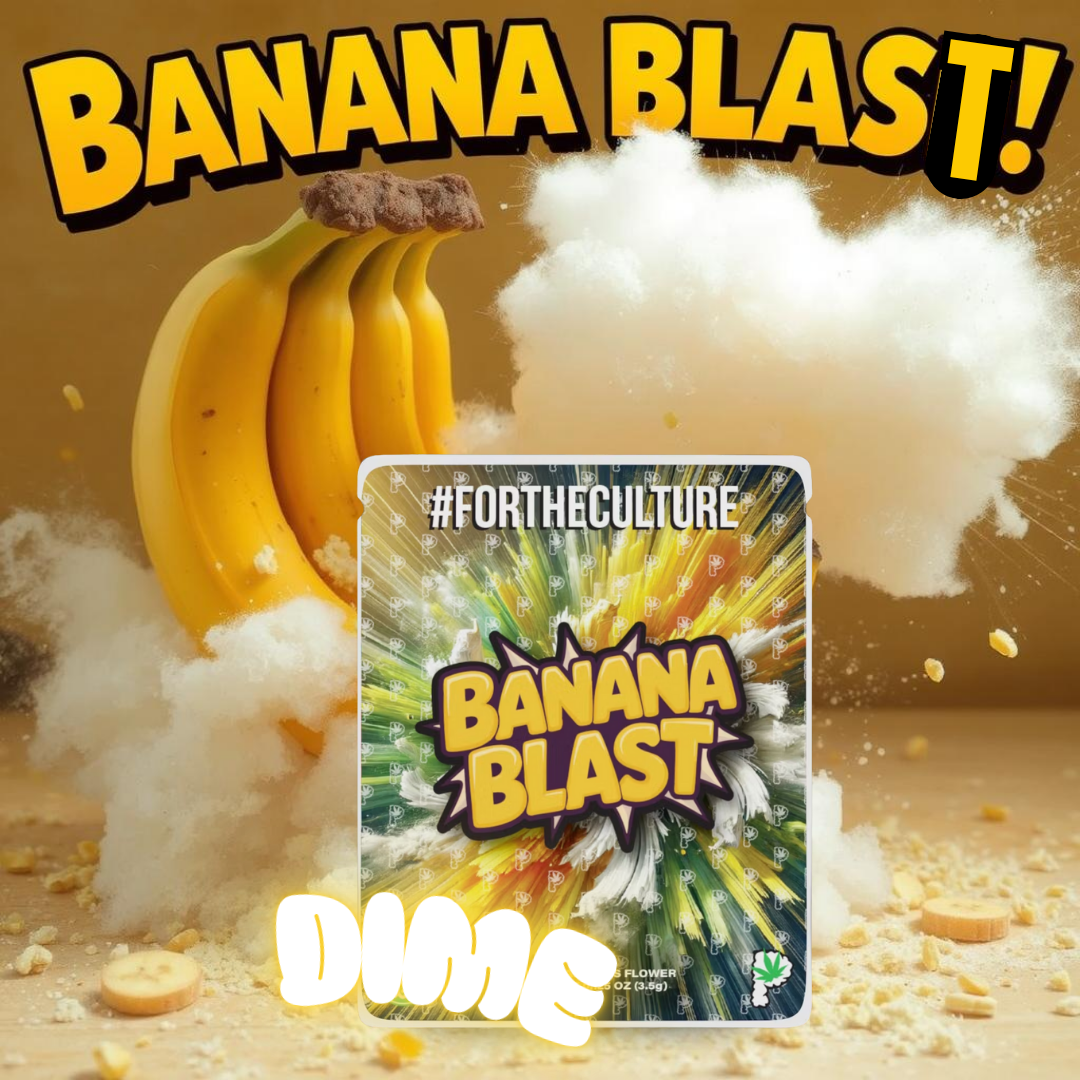 Photograph of product: Prolific- Banana Blast "dime" (1g)