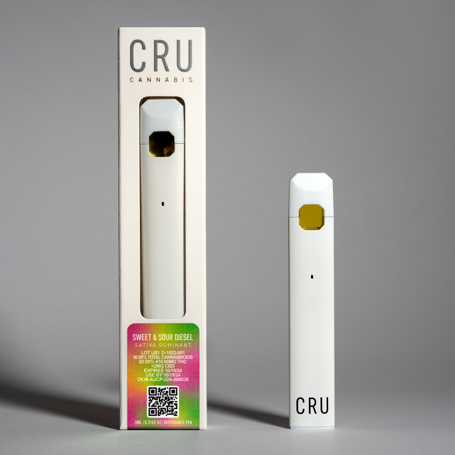 Photograph of product: Cru - Sweet & Sour Disposable Vape - 1g