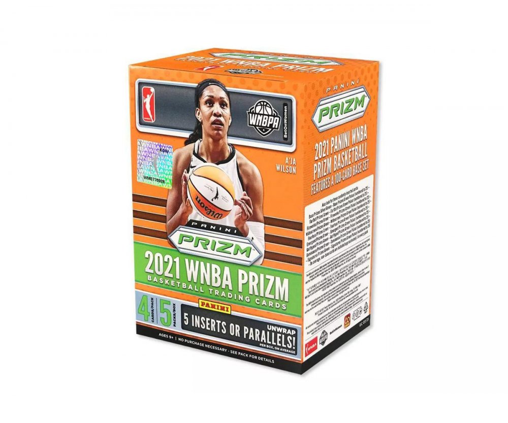 Photograph of product: Trading Cards | WNBA | Blaster | NBA 2021 WNBA Prizm