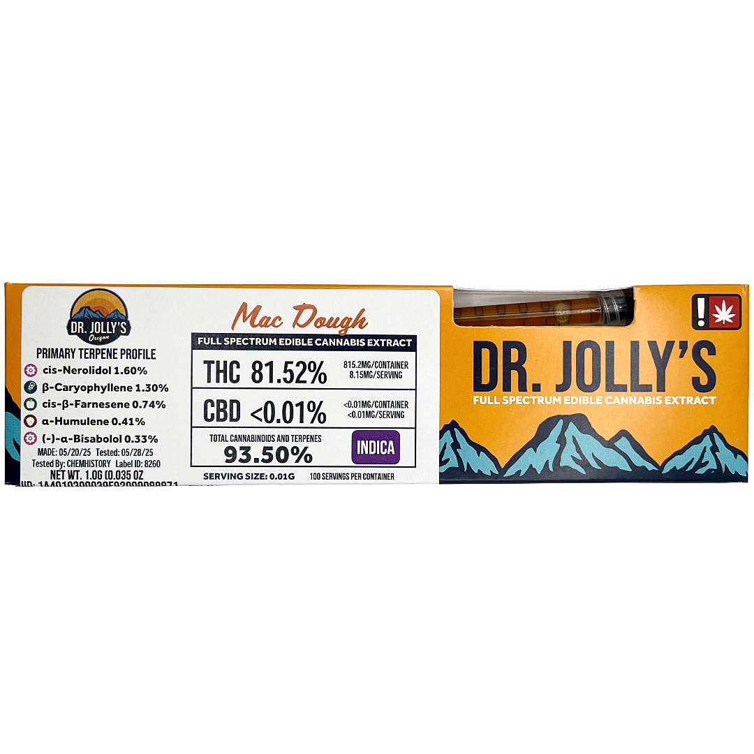 Photograph of product: Dr.J- Mac Dough 1G RSO (I)