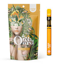 Photograph of product: .75g vape cartridge - Orchard Orange Slice Vape Cartridge - Sano Gardens