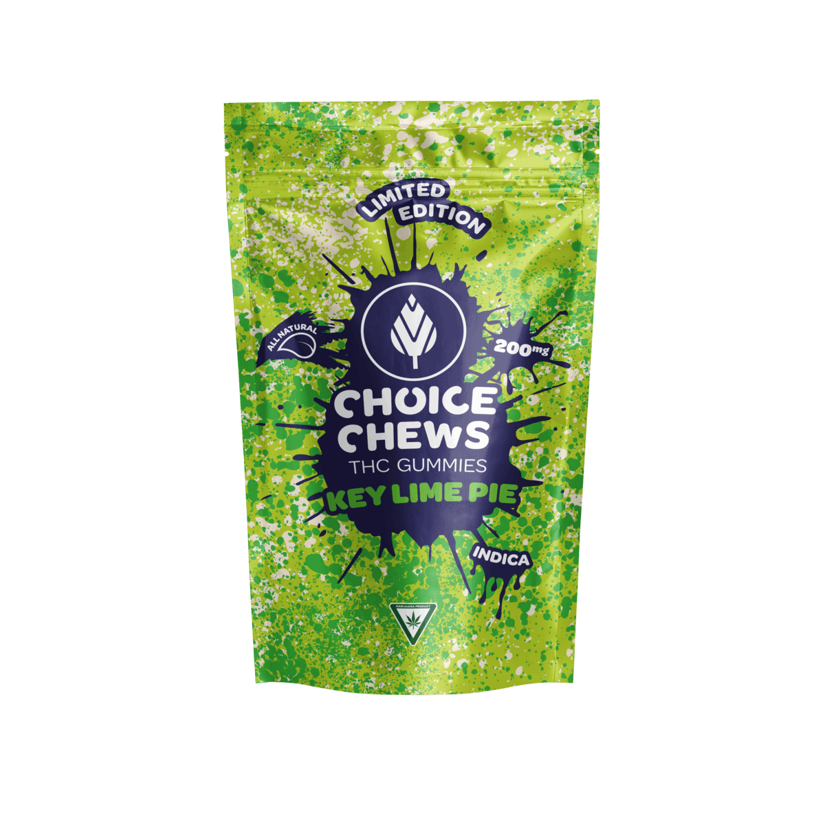 Photograph of product: CHOICE | Edible | Gummies | Sunburst Peach | 200mg