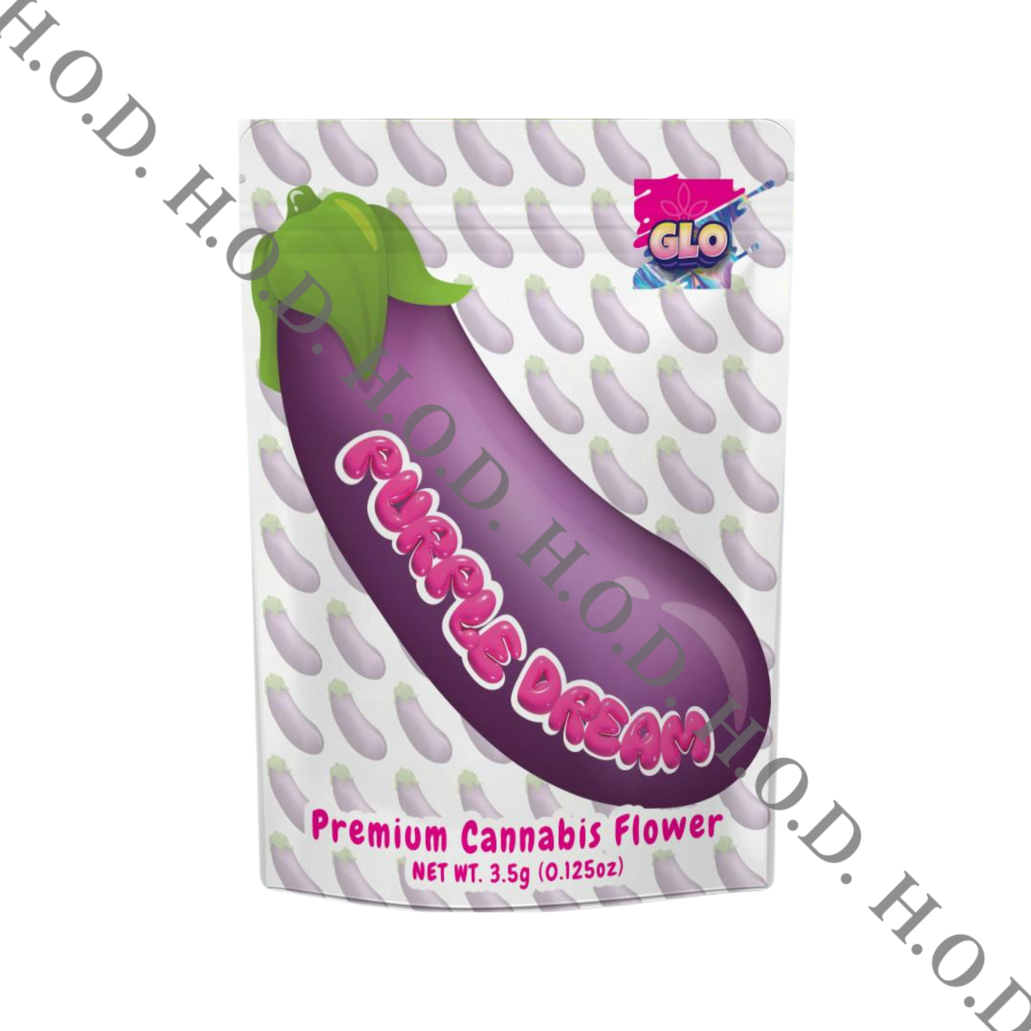 Photograph of product: Glo Purple Dream 3.5g