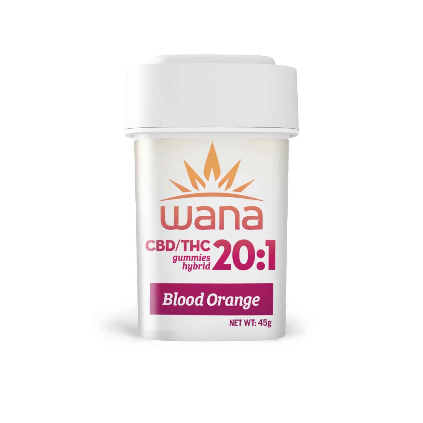 Photograph of product: Blood Orange - 20:1 (CBD/THC) | Gummy 10pk