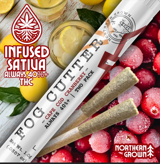 Photograph of product: Cape Cod Cranberry | 1g | 2pk | Infused Pre-Roll