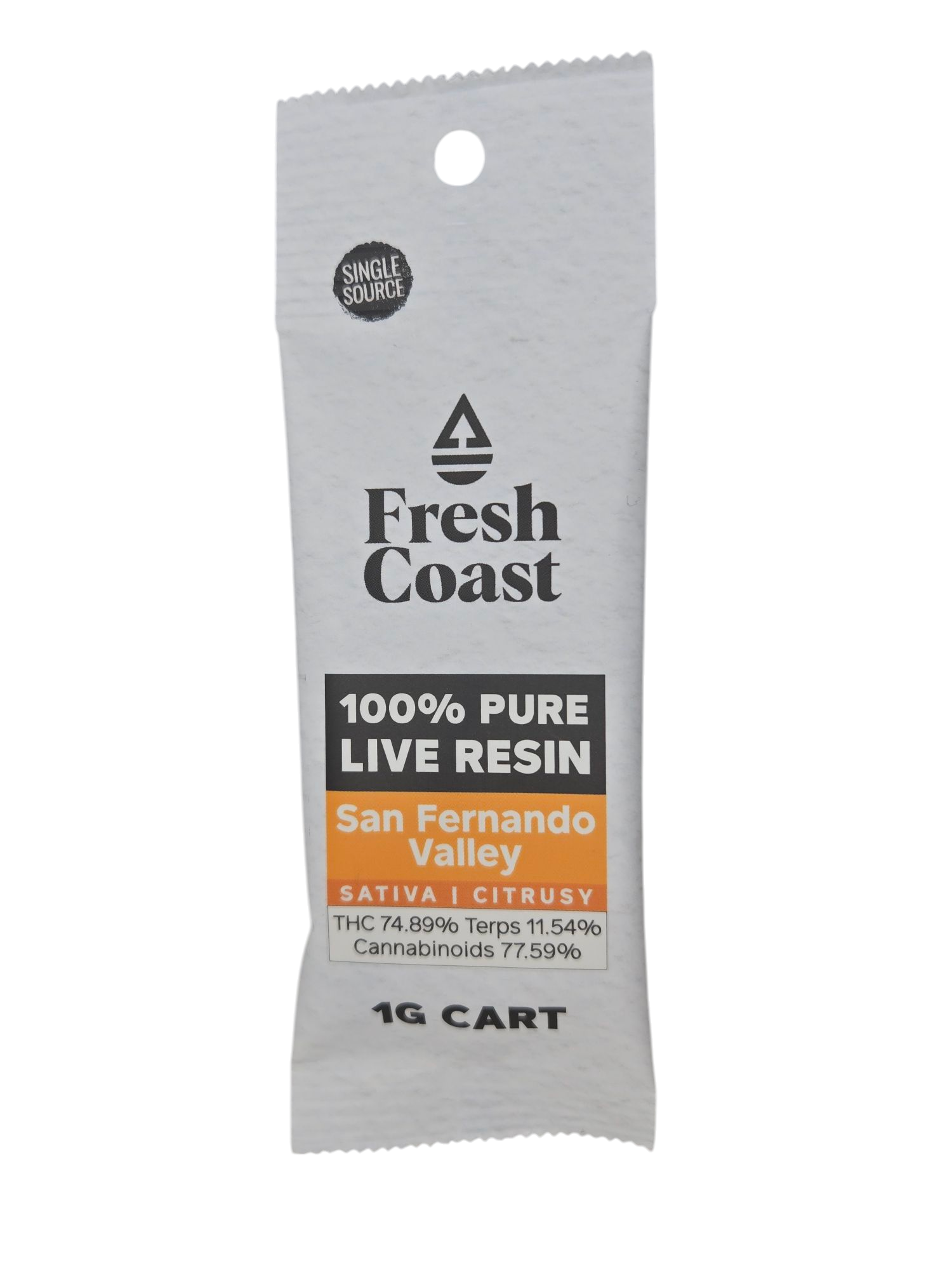 Photograph of product: San Fernando Valley | 1g Pure Live Resin Cart