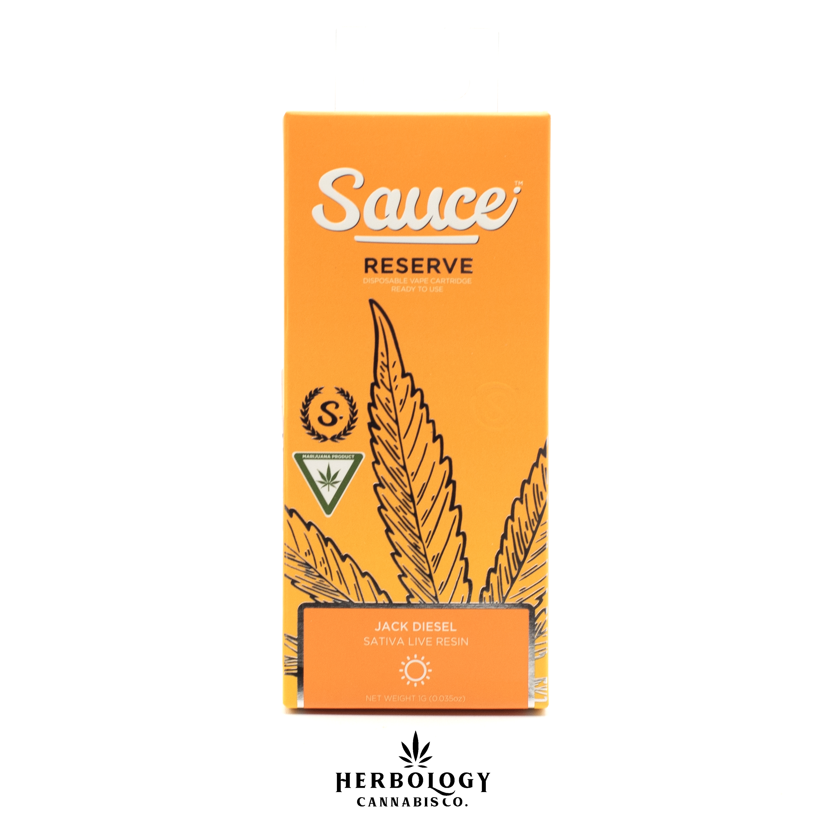 Photograph of product: Sauce | Live Resin Disposable | Jack Diesel | 1g