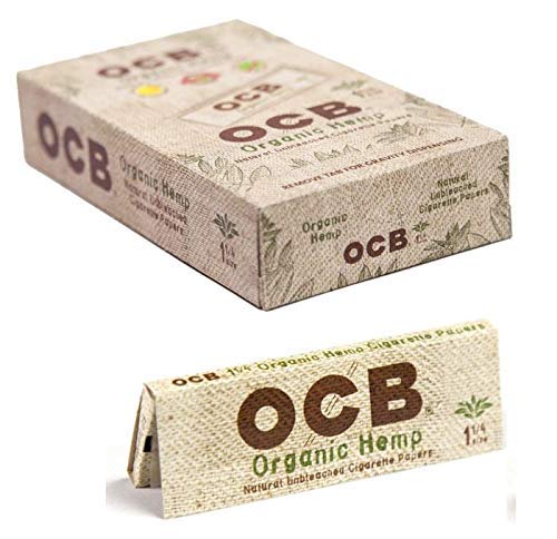 Photograph of product: OCB I Organic Hemp Rolling Papers | Size 1 1/4