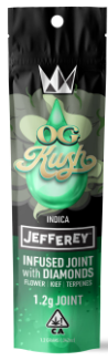 Photograph of product: [West Coast Cure] Infused Preroll - 1.2g - OG Kush (I)