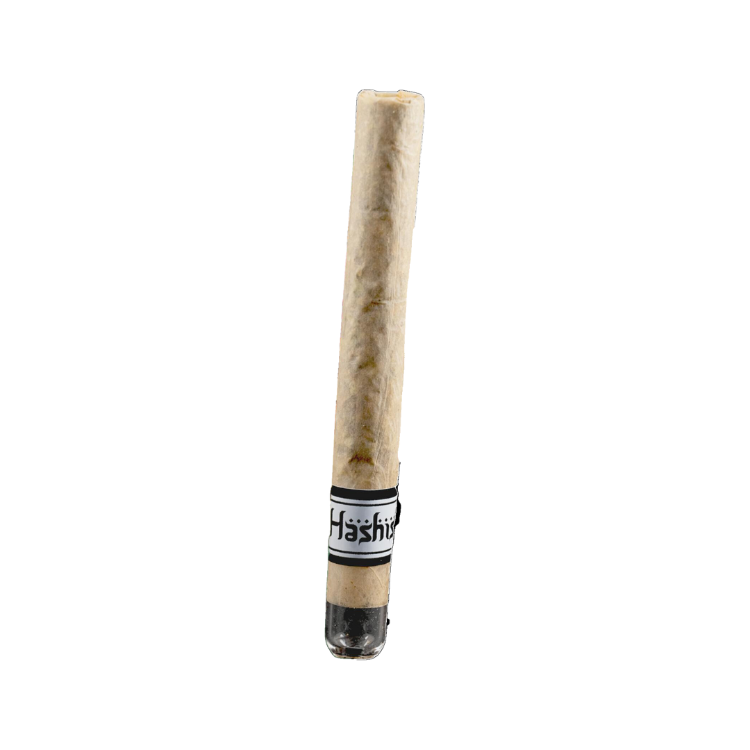 Photograph of product: Oui'd - The Beast: Gator OG x Strawberry Guava (Oui'd) au chocolat Hole Preroll