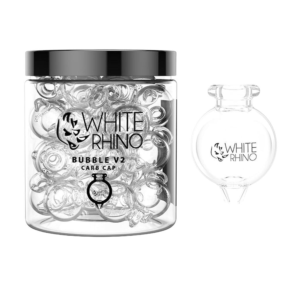 Photograph of product: White Rhino Bubble V2 Carb Cap - 28mm