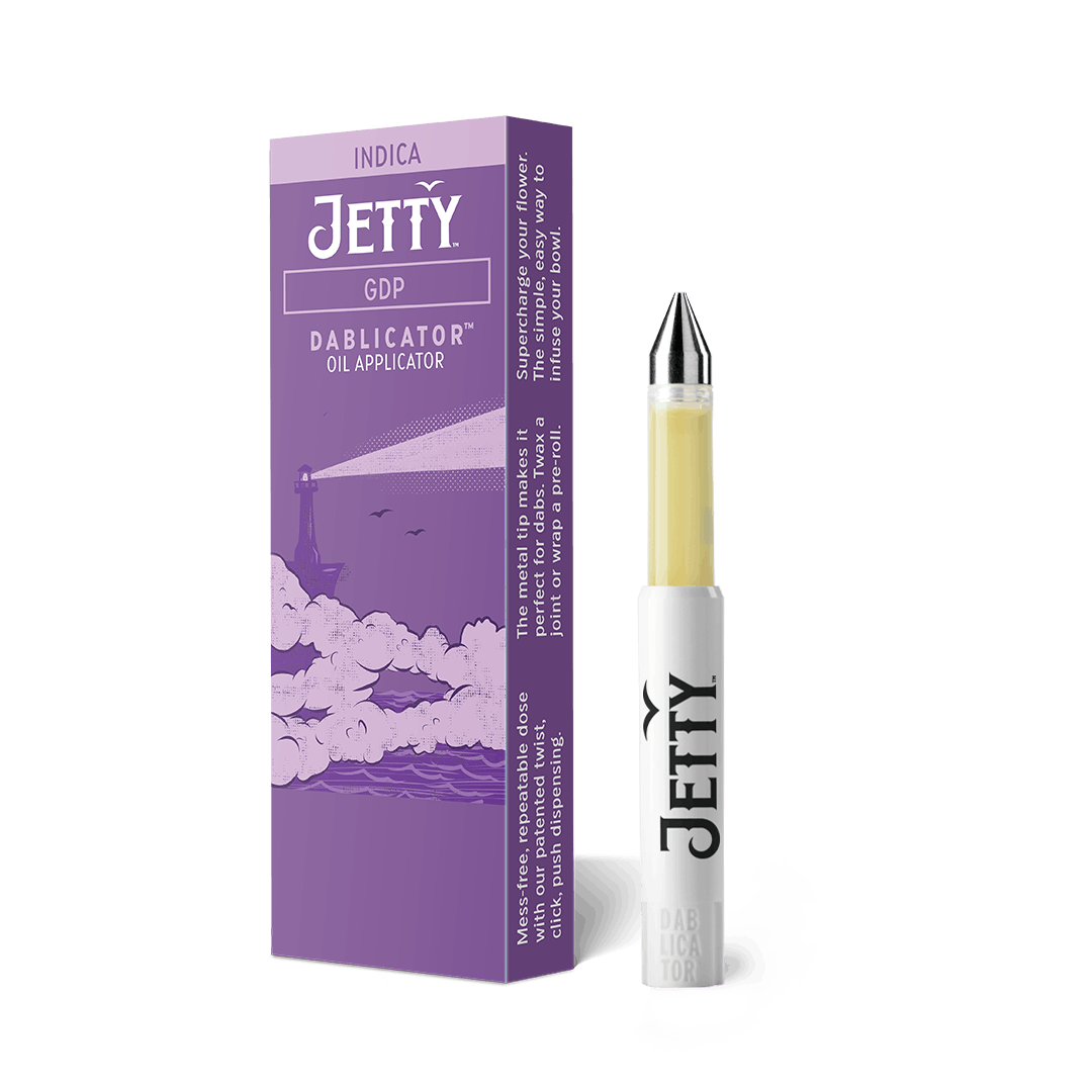 Photograph of product: Jetty Concentrate Distillate Dablicator- Grandaddy Purple