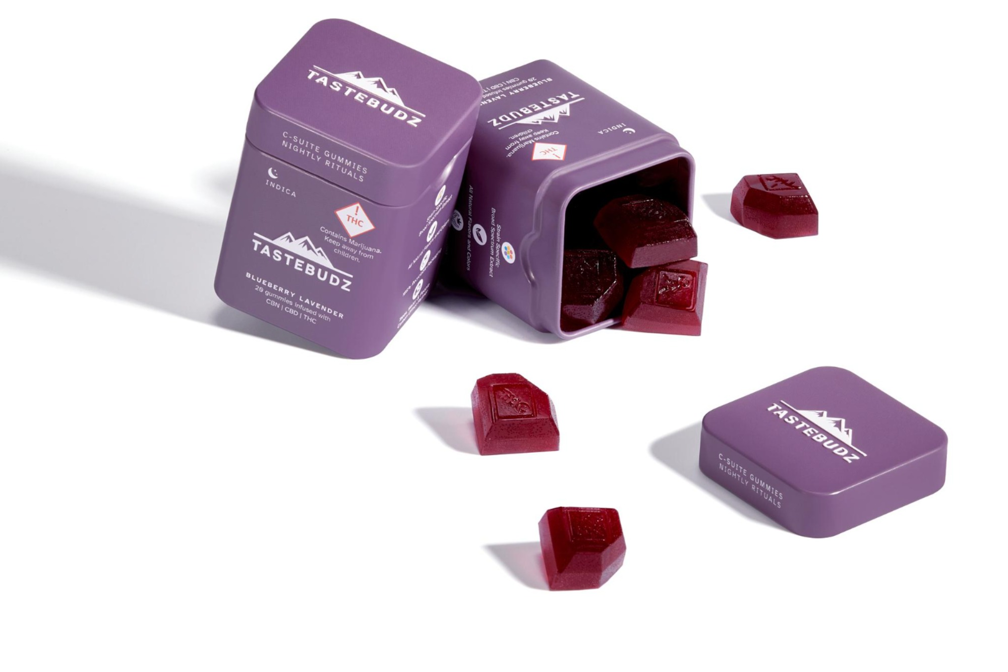 Photograph of product: TasteBudz C-Suite Sleep CBN/CBD Gummies