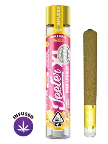 Photograph of product: Pink Lemon 2g Infused Pre-Roll Jeeter