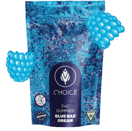 Photograph of product: Blue Raz Chews - 5mg/20pk