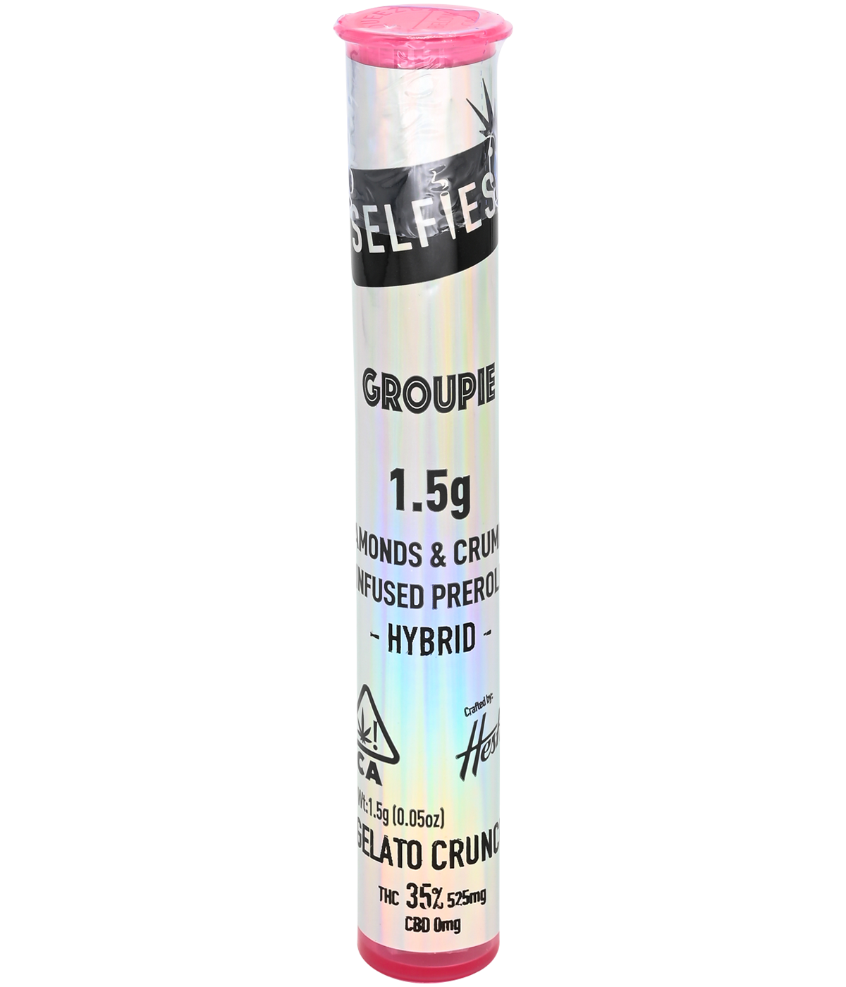 Photograph of product: Selfies - Gelato Crunch - Infused Preroll