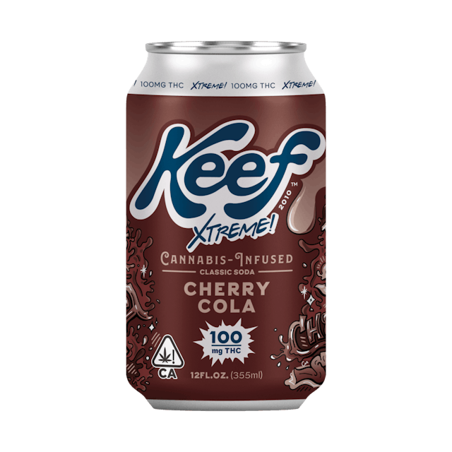Photograph of product: Keef Xtreme Cherry Cola 100MG - 