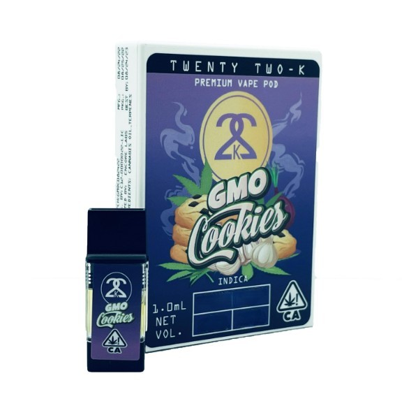 Photograph of product: 22K | GMO COOKIES (I) | 1G POD