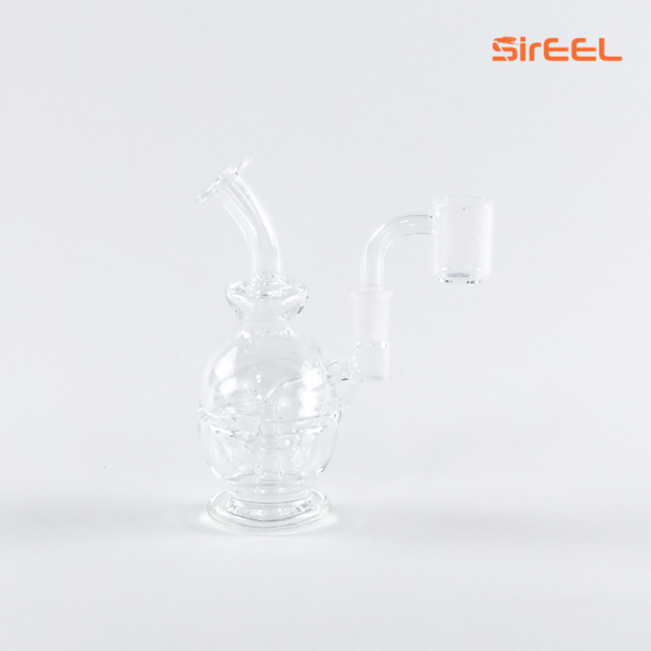 Photograph of product: 6" Fab Egg Recycler Bong + Banger