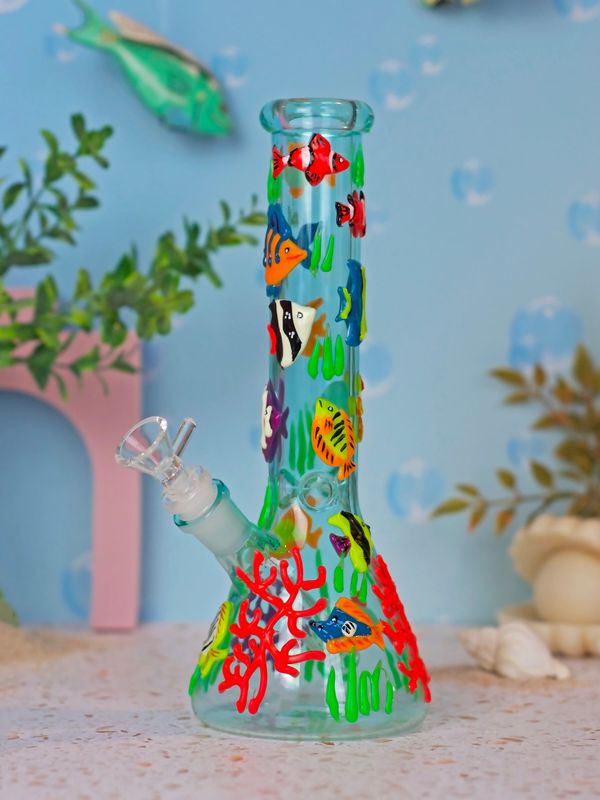 Photograph of product: Water Pipe | 10" | Aquarium | Burning Love