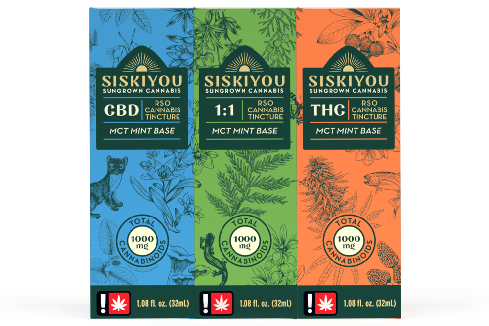 Photograph of product: SISKIYOU SUNGROWN | MCT PEPPERMINT TINCTURE | TH-oui