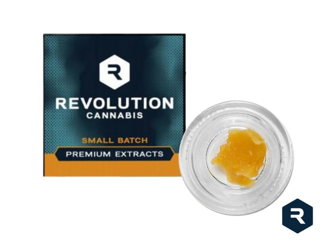 Photograph of product: Revolution Opal Aura OG 1g Live Resin Badder