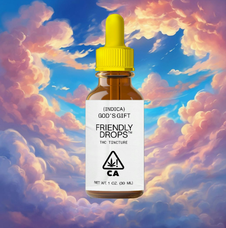Photograph of product: Friendly Brand   God's Gift Tincture   1000 Mg